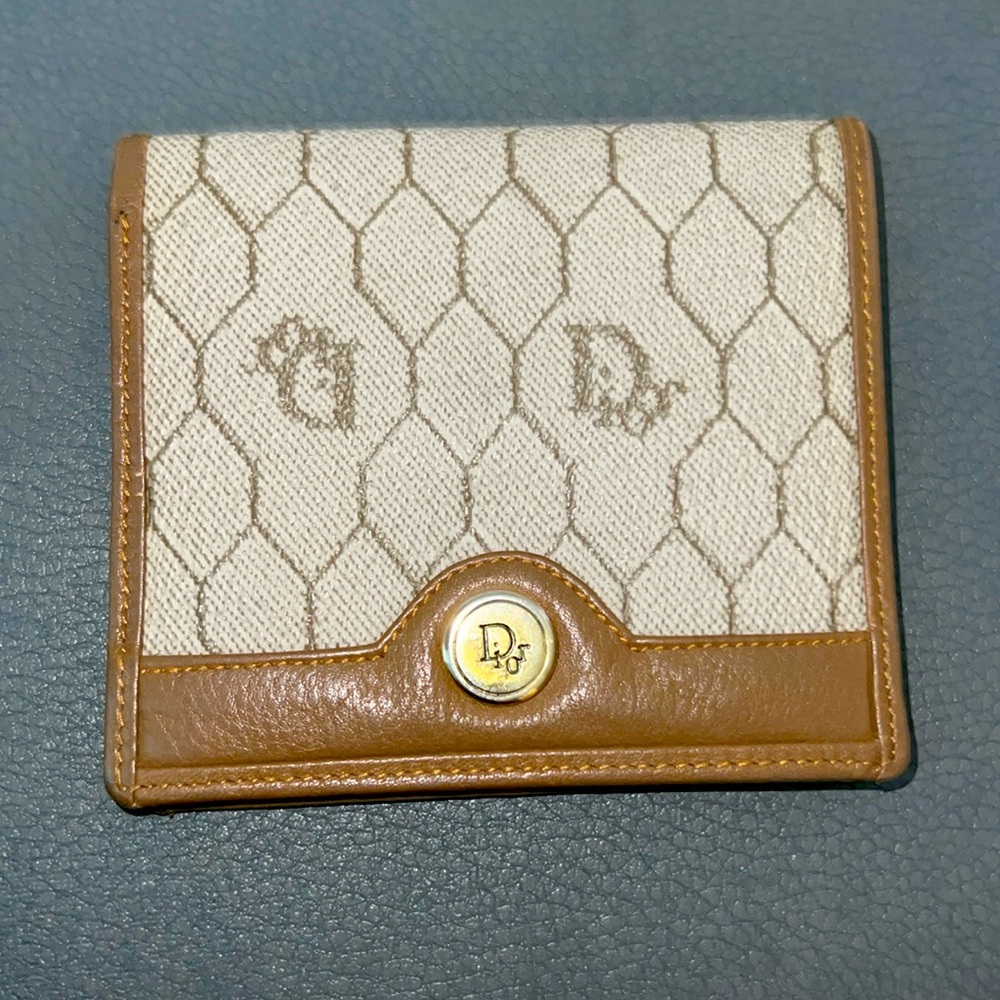 Vintage Dior Honeycomb Wallet